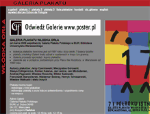 Tablet Screenshot of polskiplakat.link2.pl